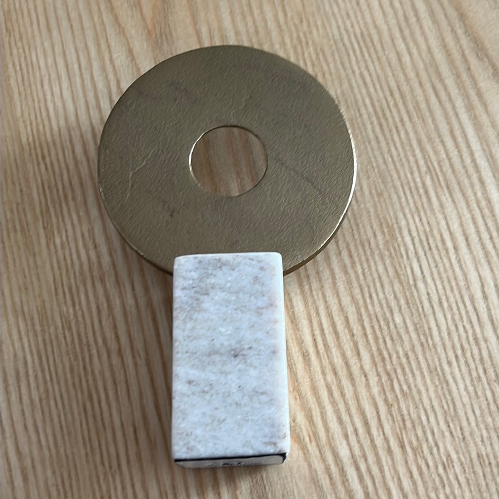 Threshold Gold and Cream Decor Accent